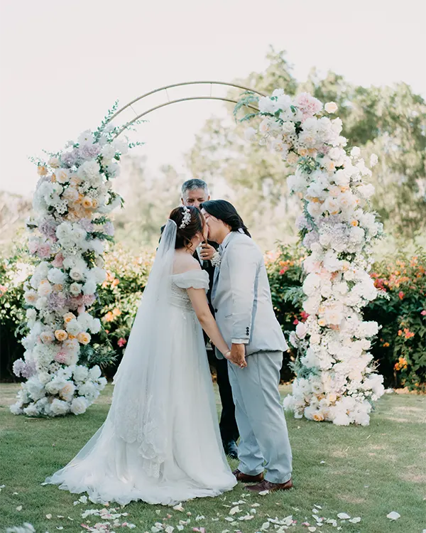 Veve and Yehezkiel Swissbel Uluwatu Wedding