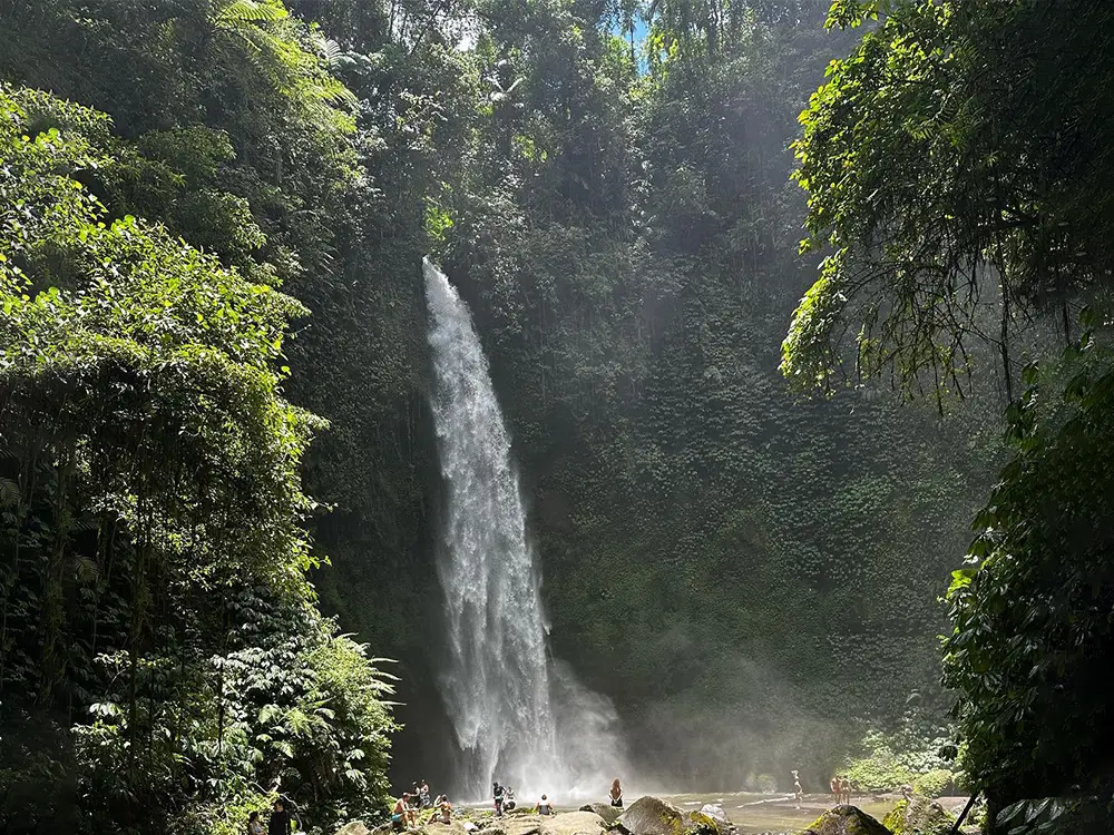 nunung waterfall wedding venue
