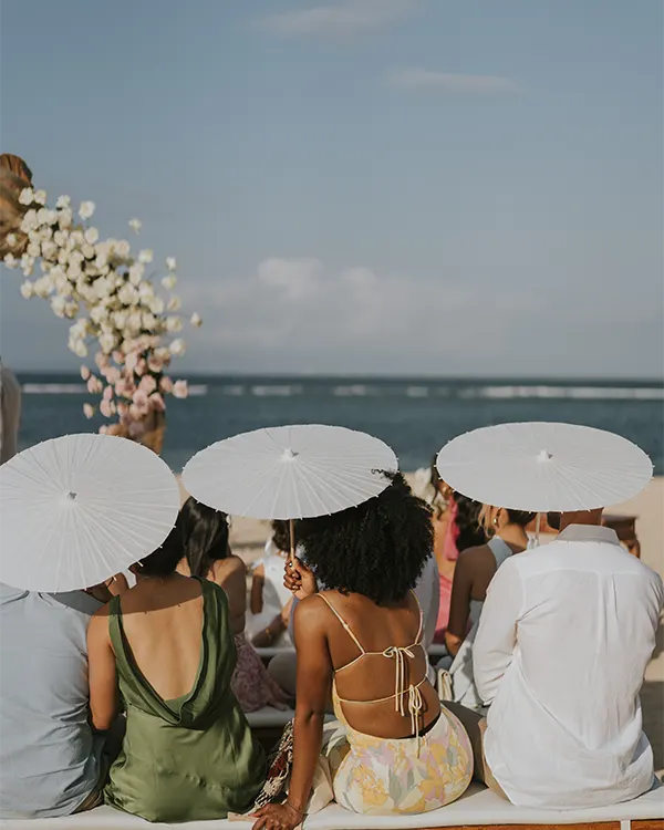 paula and nick wedding nusa dua beach