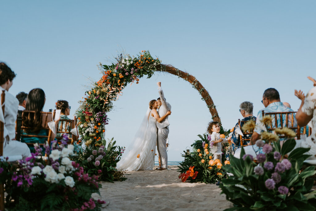 Katrina beach wedding sol melia benoa