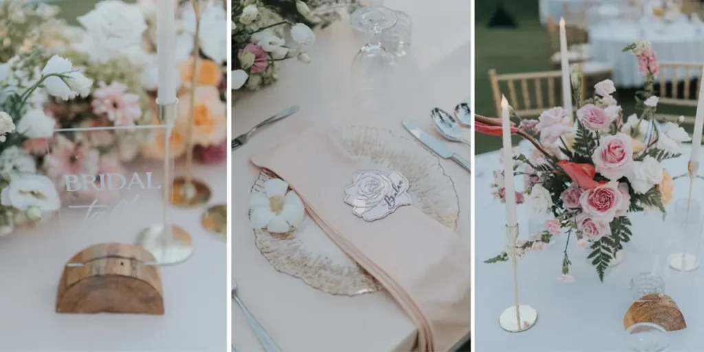 bulan wedding vows reception