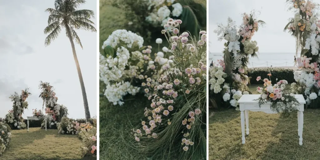 bulan wedding vows setup