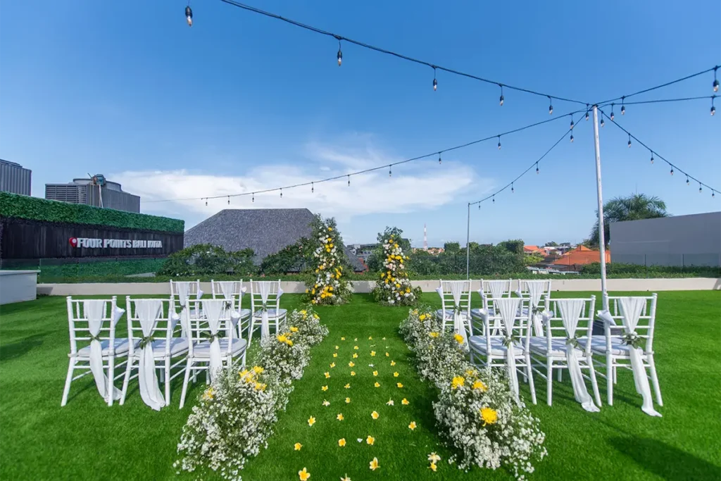 four point wedding venue by sheraton kuta