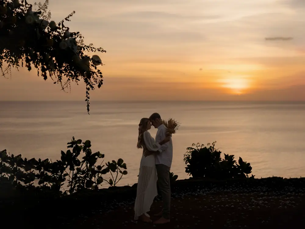 bali wedding just for two